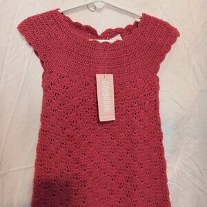 Gymboree crochet girls dress size 18-24 months